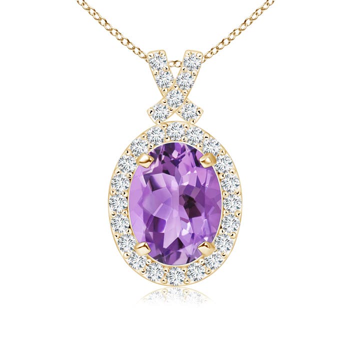 A - Amethyst / 1.43 CT / 14 KT Yellow Gold