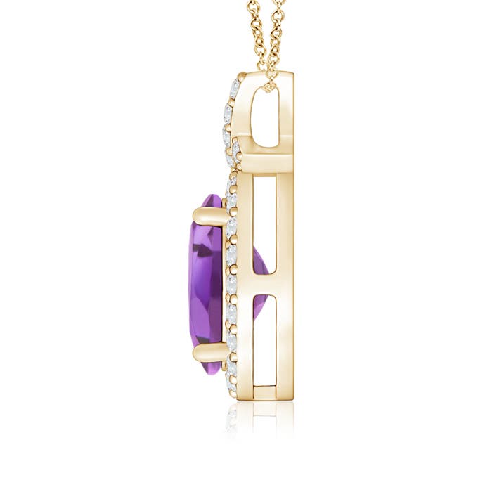 A - Amethyst / 1.43 CT / 14 KT Yellow Gold