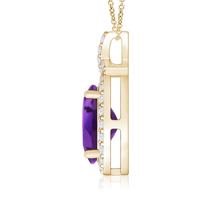 AAAA - Amethyst / 1.43 CT / 14 KT Yellow Gold