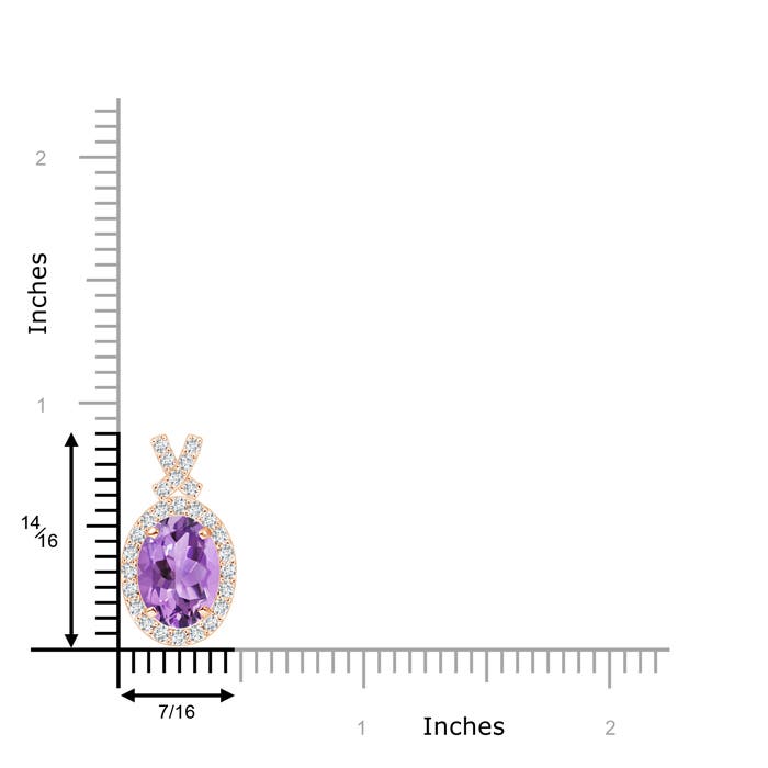 A - Amethyst / 1.88 CT / 14 KT Rose Gold