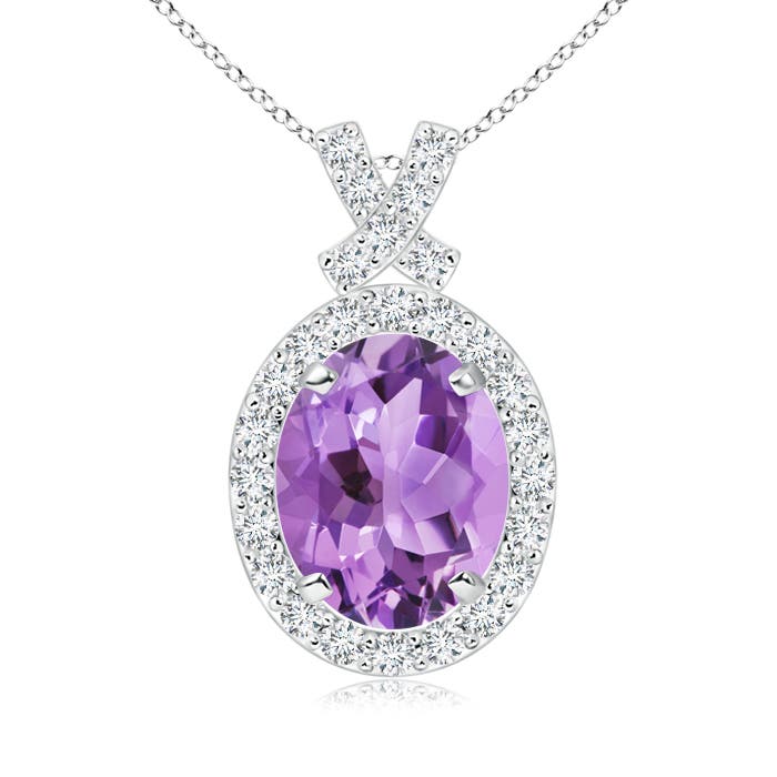 A - Amethyst / 1.88 CT / 14 KT White Gold