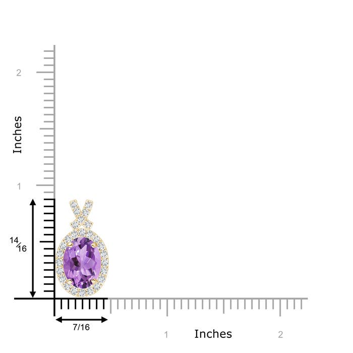 A - Amethyst / 1.88 CT / 14 KT Yellow Gold