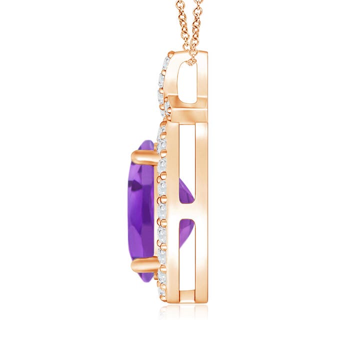 AA - Amethyst / 1.88 CT / 14 KT Rose Gold