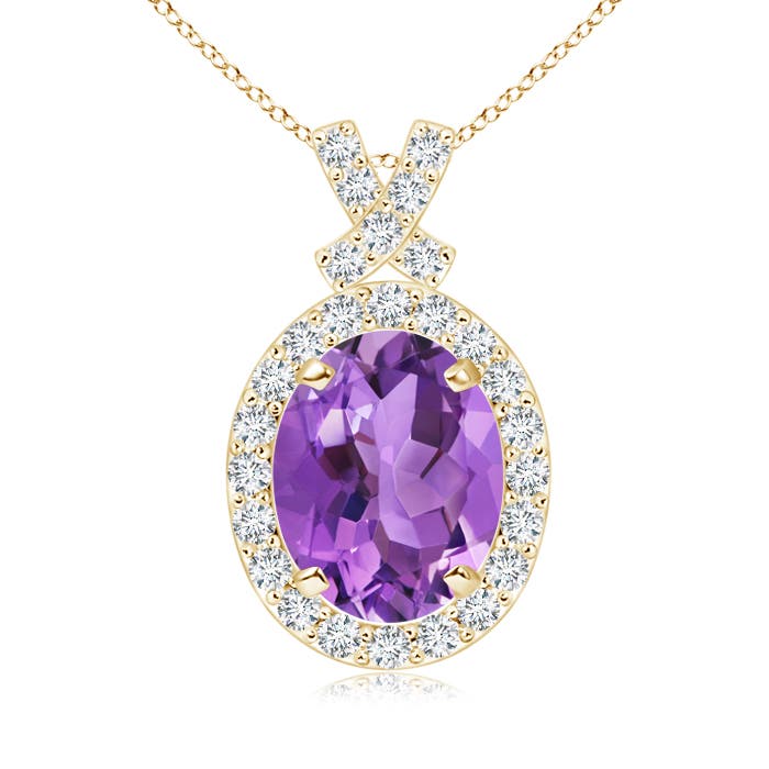 AA - Amethyst / 1.88 CT / 14 KT Yellow Gold