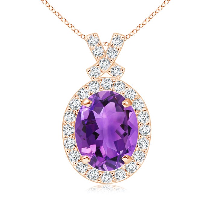 AAA - Amethyst / 1.88 CT / 14 KT Rose Gold