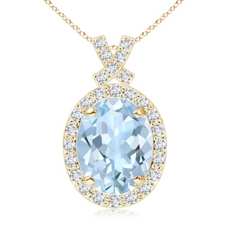 Oval AA Aquamarine