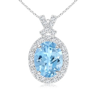 Oval AAAA Aquamarine
