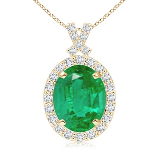 Oval AA Emerald
