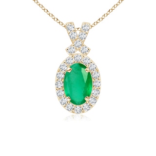 Oval A Emerald