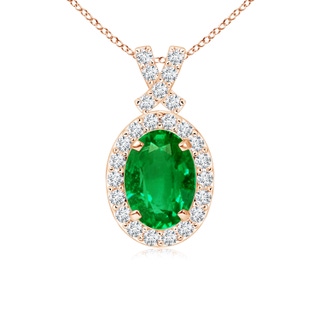 Oval AAAA Emerald