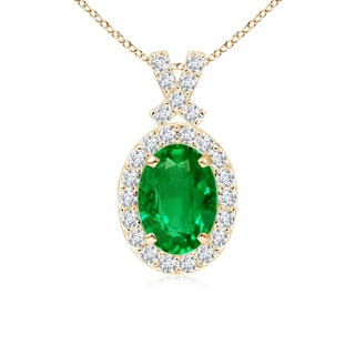 Oval AAAA Emerald