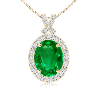 Oval AAAA Emerald