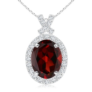 Oval AAA Garnet