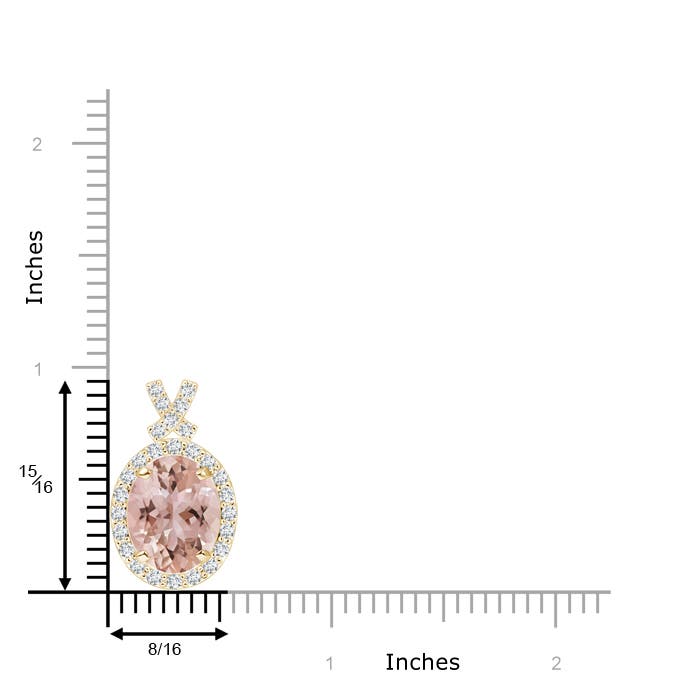 AAA - Morganite / 2.81 CT / 14 KT Yellow Gold