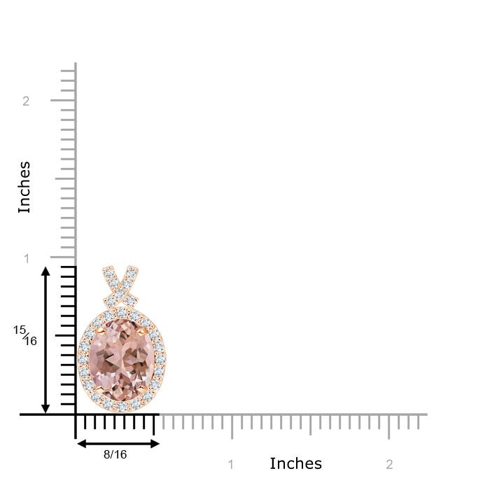 AAAA - Morganite / 2.81 CT / 14 KT Rose Gold