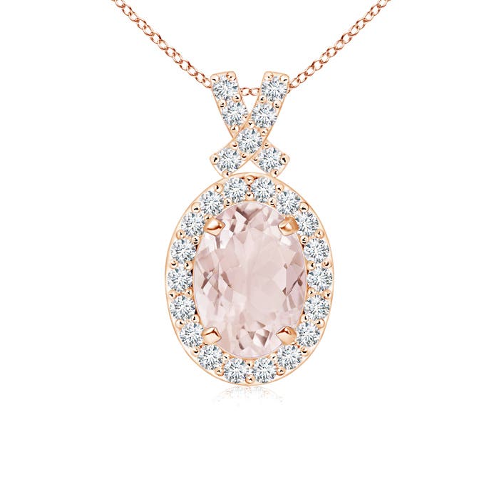 A - Morganite / 0.93 CT / 14 KT Rose Gold