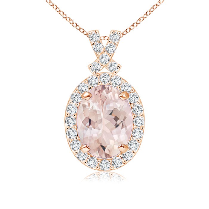 AA - Morganite / 1.38 CT / 14 KT Rose Gold