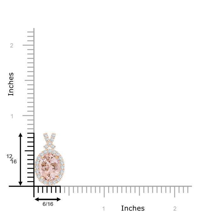 AAAA - Morganite / 1.38 CT / 14 KT Rose Gold