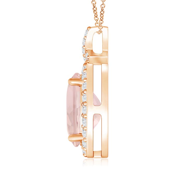 A - Morganite / 1.93 CT / 14 KT Rose Gold