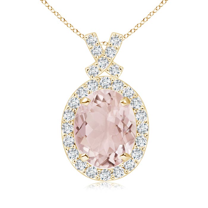 A - Morganite / 1.93 CT / 14 KT Yellow Gold