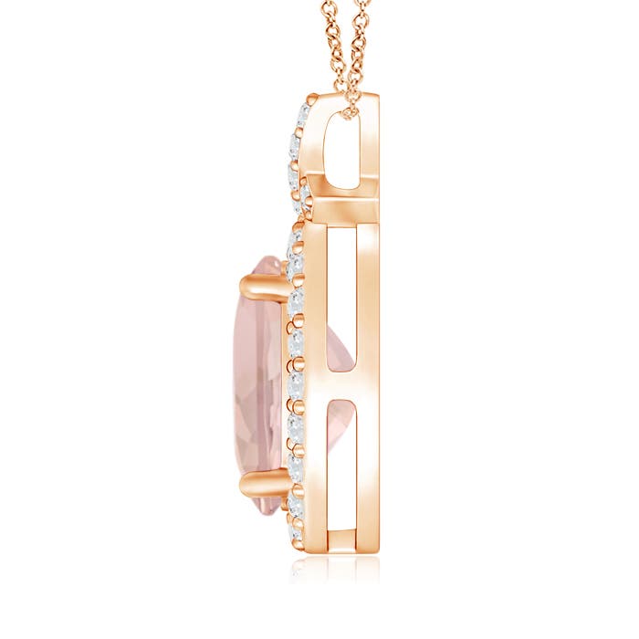 AA - Morganite / 1.93 CT / 14 KT Rose Gold