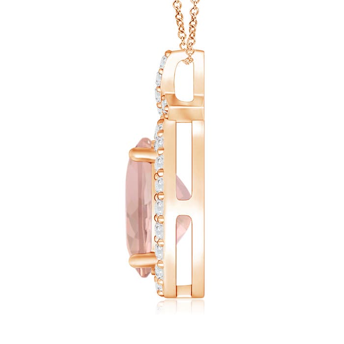 AAA - Morganite / 1.93 CT / 14 KT Rose Gold