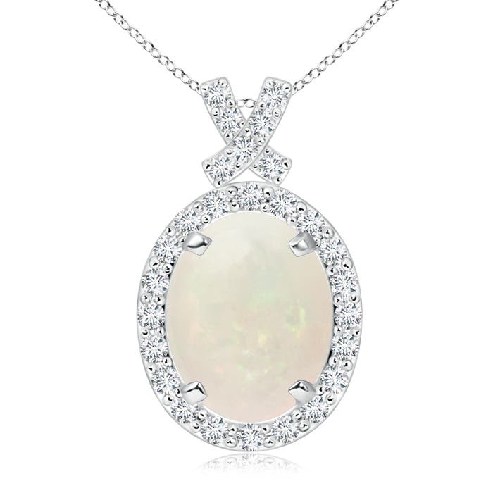 A - Opal / 1.76 CT / 14 KT White Gold