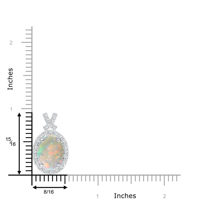 AAAA - Opal / 1.76 CT / 14 KT White Gold