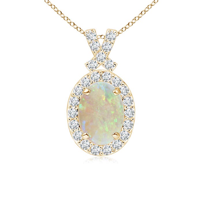 AAA - Opal / 0.68 CT / 14 KT Yellow Gold