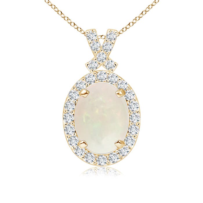 A - Opal / 1.08 CT / 14 KT Yellow Gold