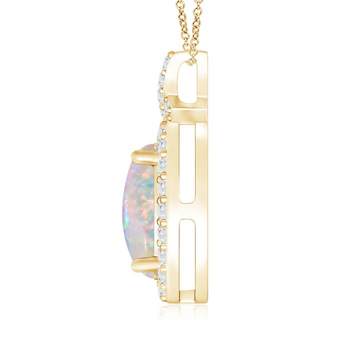 AAAA - Opal / 1.38 CT / 14 KT Yellow Gold