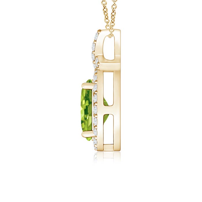 AAA - Peridot / 1.08 CT / 14 KT Yellow Gold