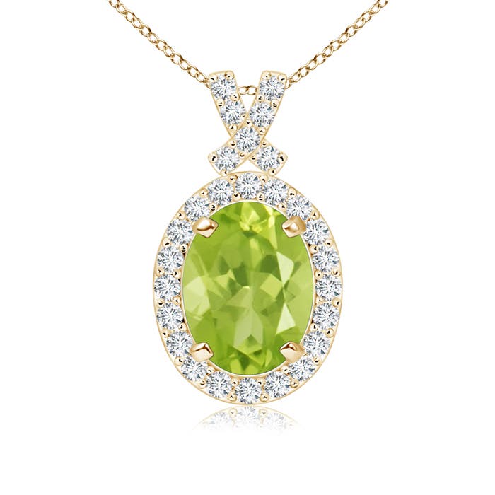 AA - Peridot / 1.63 CT / 14 KT Yellow Gold