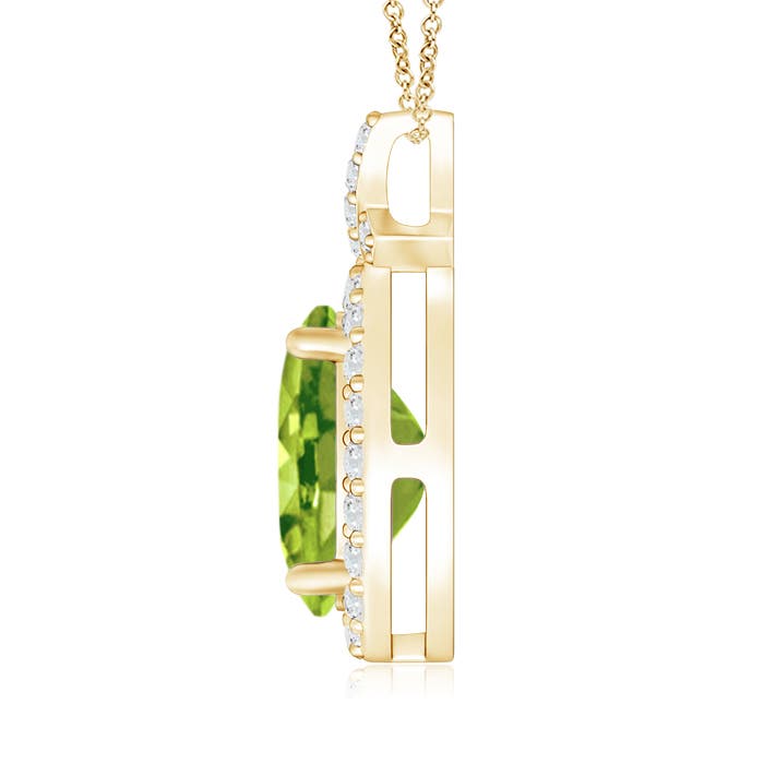 AAA - Peridot / 2.18 CT / 14 KT Yellow Gold