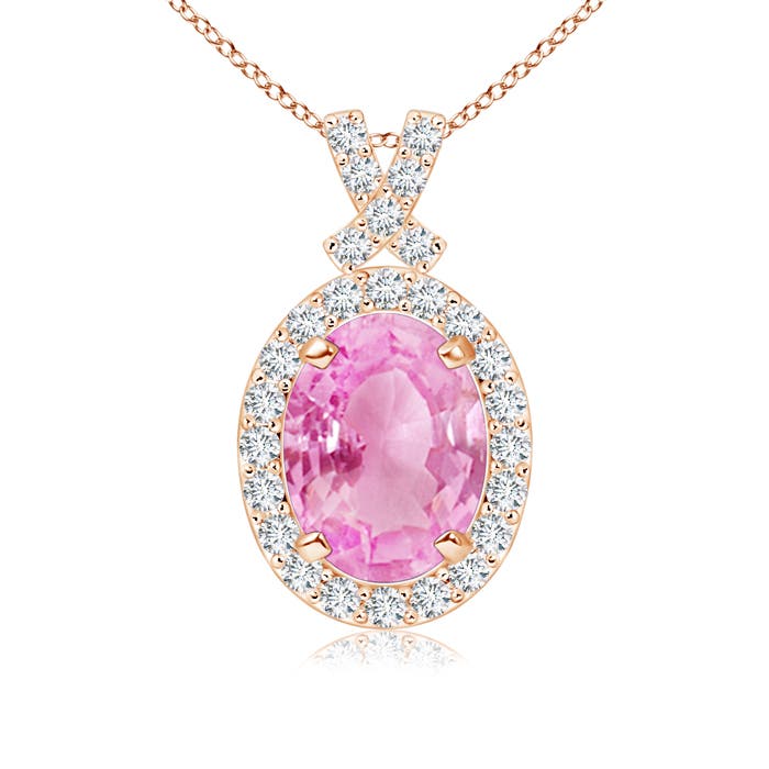 A - Pink Sapphire / 1.73 CT / 14 KT Rose Gold