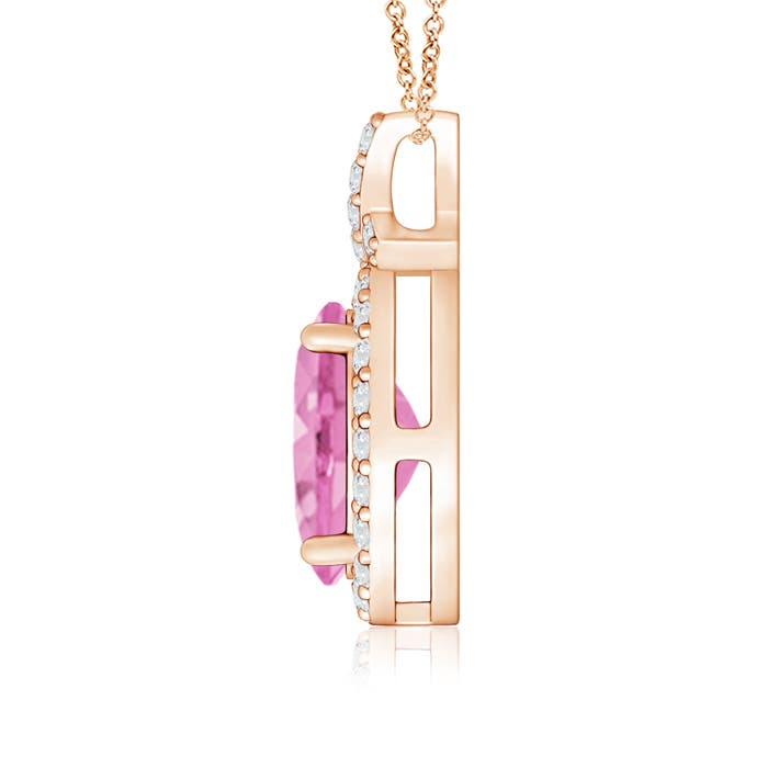 A - Pink Sapphire / 1.73 CT / 14 KT Rose Gold