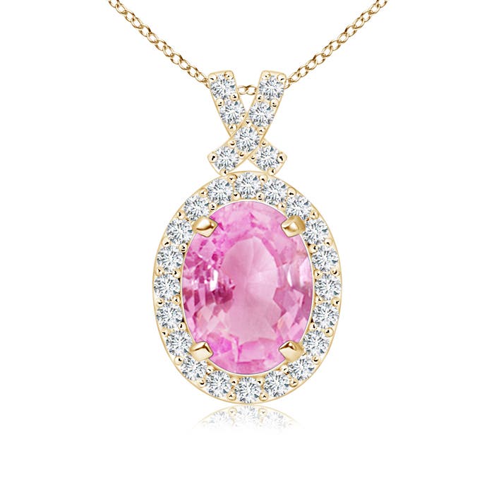 A - Pink Sapphire / 1.73 CT / 14 KT Yellow Gold