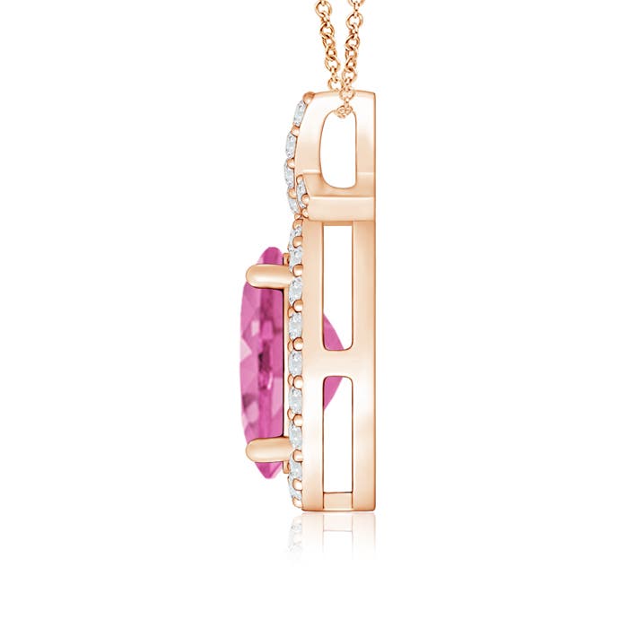 AA - Pink Sapphire / 1.73 CT / 14 KT Rose Gold