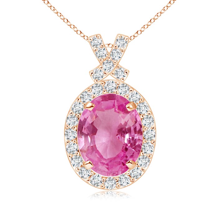 AAA - Pink Sapphire / 2.18 CT / 14 KT Rose Gold