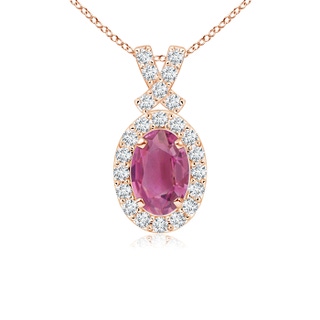 Oval AAA Pink Tourmaline