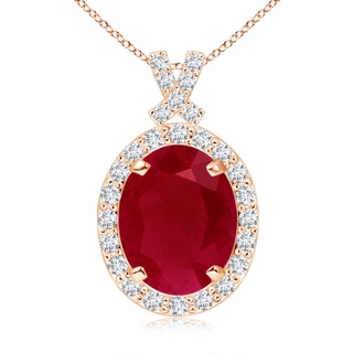 Oval AA Ruby