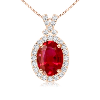 Oval AAA Ruby