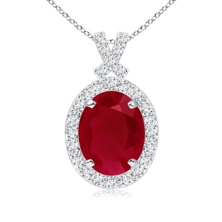 Oval AA Ruby