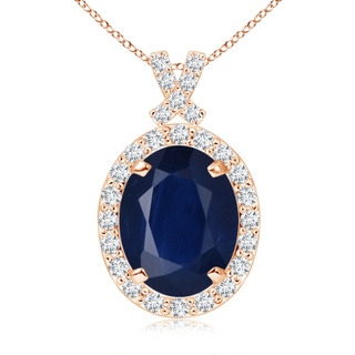 Oval A Blue Sapphire