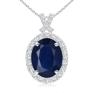 Oval A Blue Sapphire