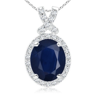 Oval A Blue Sapphire