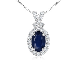 Oval A Blue Sapphire