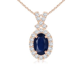 Oval A Blue Sapphire