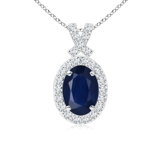 Oval A Blue Sapphire
