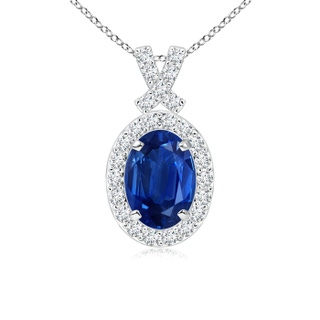 Oval AAA Blue Sapphire